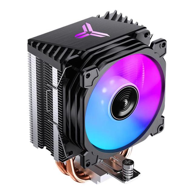 乔思伯 七彩光效 CPU风冷散热器 PWM风扇 硅脂