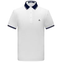 Navigare意大利小帆船纯棉短袖polo衫男夏装通勤轻商务体恤薄款宽松男装 漂白 XL /52