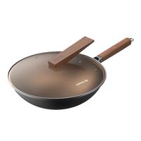 Joyoung 九阳 CF30-C183(TB) 尖底π炒锅(30cm、不粘、无涂层、铁)