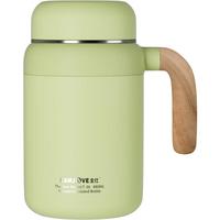 金灶(KAMJOVE)焖泡壶保温壶316不锈钢茶水分离办公家用2024双层保温 T-36 青草绿 480ml