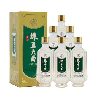 WULIANGYE 五粮液 绿豆大曲 52%vol 浓香型白酒 500ml*6瓶 整箱装