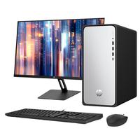 HP/惠普 HSC-F007MT 五年上门服务 商务办公台式电脑主机+23.8英寸显示器 1TB固态硬盘 核芯显卡 i5-14400 16G DDR5