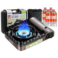 Iwatani 岩谷 ZKZ-1 卡式炉套餐（卡式炉+卡式炉原装箱+气瓶*6+气罐收纳包）