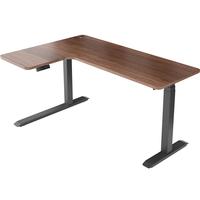 智芯转角书桌书架一体家用拐角电脑桌L型办公桌电动升降桌