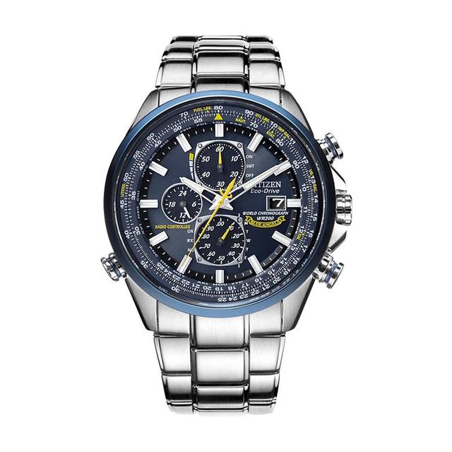 CITIZEN 超级空中之鹰蓝天使系列 43毫米光动能电波腕表 AT8020-54L