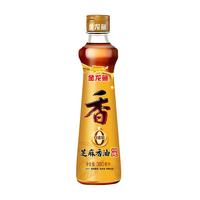 金龙鱼 100%纯芝麻香油 零添加  凉拌调味油 380ML 1瓶