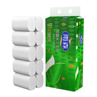 yusen 雨森 棉柔布韧系列 无芯卷纸 5层*130g*10卷