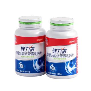 健力多 汤臣倍健健力多氨糖硫酸软骨素加钙片240片补软骨护关节 中老年人