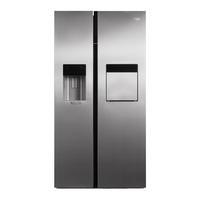 beko 倍科 GN162420 IX 风冷对开门冰箱 567L 不锈钢色
