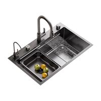 TOSO 东装 T-MYTX 多功能飞雨水槽+台控+净水龙头 750*460*220mm