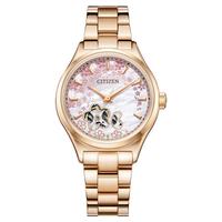CITIZEN 西铁城 34毫米自动上链腕表 PC1019-66Y 樱花限定版