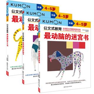 《公文式教育：最动脑的迷宫书+最动脑的手工书+最动脑的拼贴书》（套装共3册）