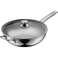 WMF 福腾宝 中华炒锅炽能系列 炒锅(32cm、不粘、无涂层、不锈钢)