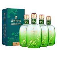 金徽 山水金徽·水 浓香型白酒 46度 500ml*4瓶 整箱装