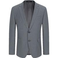 雅戈尔（YOUNGOR）西服男229款两粒单排扣后中开衩商务西服套西上衣 灰色 2XL 185 /108A