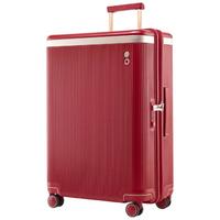 愛可樂 ECHOLAC 明星付辛博同款 行李箱大容量万向轮旅行箱PC142红色20吋婚箱