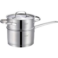 Momscook 慕厨 泰丽系列 TL18STD 奶锅(18cm、2L、304不锈钢) 带蒸格