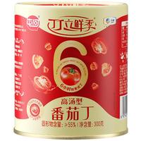 屯河丁丁立鲜季 高汤番茄丁 0添加剂西红柿块番茄酱罐头 300g