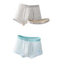 贝肽斯男女童内裤四角裤小女孩裤天丝竹棉透气儿童内裤 男童【3条装-天丝棉】灰+蓝+黄 均码 【高110-120cm】