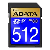 威刚(ADATA)SD卡 SDXC SD8.0 高速内存卡 V30 适用相机单反/微单/存储卡 读1600写1200 512GB