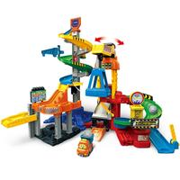 vtech 玩具神奇轨道智能趣味吊塔声光翻斗车1-6岁儿童 智能趣味吊塔