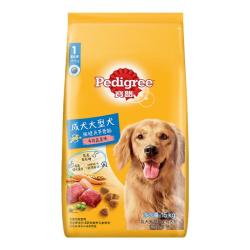 宝路 牛肉蔬菜味大型犬成犬狗粮 15kg