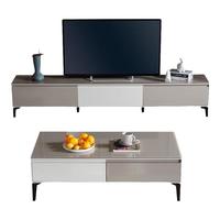 QuanU 全友 126108 简约电视柜茶几组合