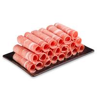 庄野牧场 内蒙古羔羊原切羊肉片1斤 羊肉卷生鲜冷冻 涮肉火锅食材 【内蒙】原切羔羊肉卷1斤