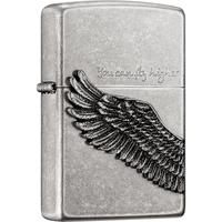 ZIPPO 之宝 ZBT-1-2b 打火机 飞的更高 古银