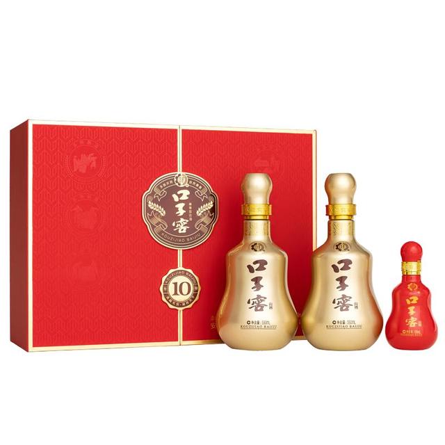 口子窖 10年型礼盒 50度550ml*2瓶