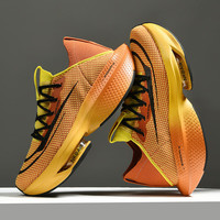 KUNY 军训@AIR Alphafly 3 男子马拉松碳板竞速跑鞋中大童鞋鞋 马拉松橙黄-破二2代 39