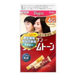 美源 白发专用可瑞幕染发膏 #4G自然栗色 1盒