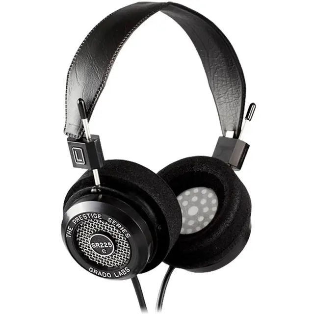 GRADO 歌德 SR225e 耳罩式头戴式动圈有线耳机 黑色 3.5mm