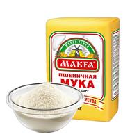 马克发俄罗斯面粉中高筋无添加剂面粉包饺子馒头烘焙面包粉2kg