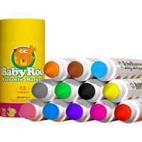 美乐 锥头可水洗粗杆 水彩笔 12色