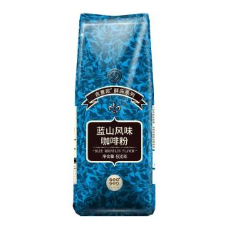 PLUS会员：吉意欧 醇品 中度烘焙 咖啡粉 蓝山口味 500g