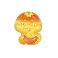 周大生黄金转运珠足金手链福运蛇 元宝蛇配手绳0.9g