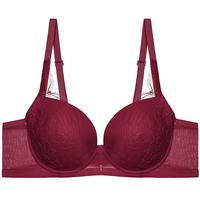 Aimer 爱慕 时间的礼物系列 女士有钢圈文胸 AM116522 红色 75D