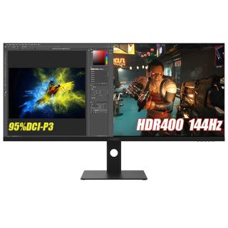 Innocn 40英寸带鱼屏准4K显示器144Hz智慧双屏Type-C 90W剪辑设计游戏办公电脑mac mini外接显示屏40C1R