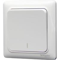 Schneider Electric 施耐德电气 Brillyn睿意系列 A3E31_2A 一开双控开关 白色