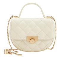 ELLE女包迷你马鞍包手提单肩斜挎包52024051 白色