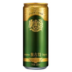 青岛啤酒 奥古特精酿啤酒泡沫绵密 原麦汁浓度12°P 小瓶装 330ml*6听