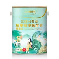  三棵树 SKSHU 云绘系列 竹炭净味五合一墙面漆 米白 5L