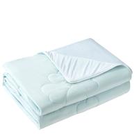 富安娜 FUANNAA类凉感被抑菌夏凉被 双人免被套空调被203*229 JDear京东 【A类冷暖双感夏被】青柠