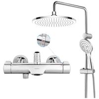 MOEN 摩恩 水呼吸系列 91071EC+2277+M22034EC 恒温花洒套装