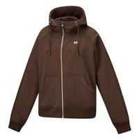 /可隆 KOLON SPORT夹克 女子户外运动登山徒步内里针织抓绒外套 LKJK4WTT56-DN 深棕色 XL 175/96A