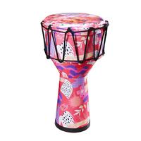 前谷（CEGA）非洲鼓儿童大8复合碳纤轻质幼儿园手鼓成人丽江鼓打击乐器  大8-樱花鹿