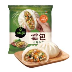 必品阁 早餐 云包什锦榨菜味320g速冻面点