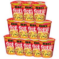 日清方便面 BIG合味道五香牛肉风味110g*12杯整箱装大杯日清面 五香牛肉110g*12