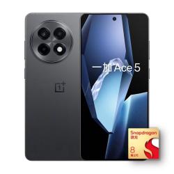 一加 Ace 5 5G手机 12GB+512GB 全速黑 第三代骁龙8
